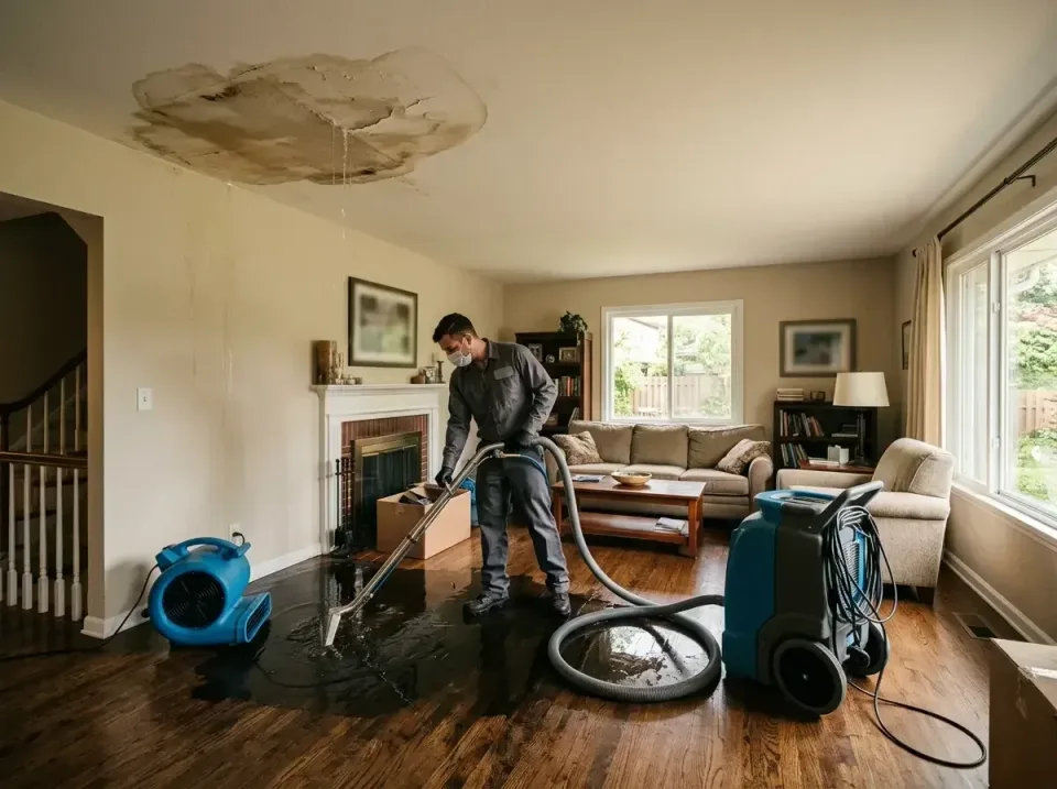 attic-pipe-burst-ceiling-drip-008 — frequently asked questions, Water Damage Restoration & Carpet Care in Wright, FL